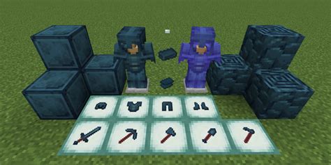 blue netherite armor texture pack 20 Other Texture Pack